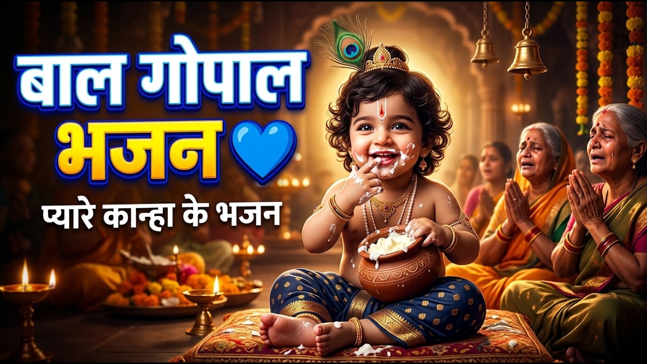 Nanda Nandana GopalaNanda Nandana Gopala | Krishna Childhood Bhajan | Bala Gopal Devotional