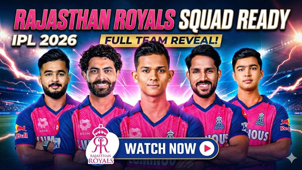 RR 2026: Sanju Samson Out, Jadeja In! 😱 | Rajasthan Royals Full Squad & Playing 11 Analysis (Telugu)