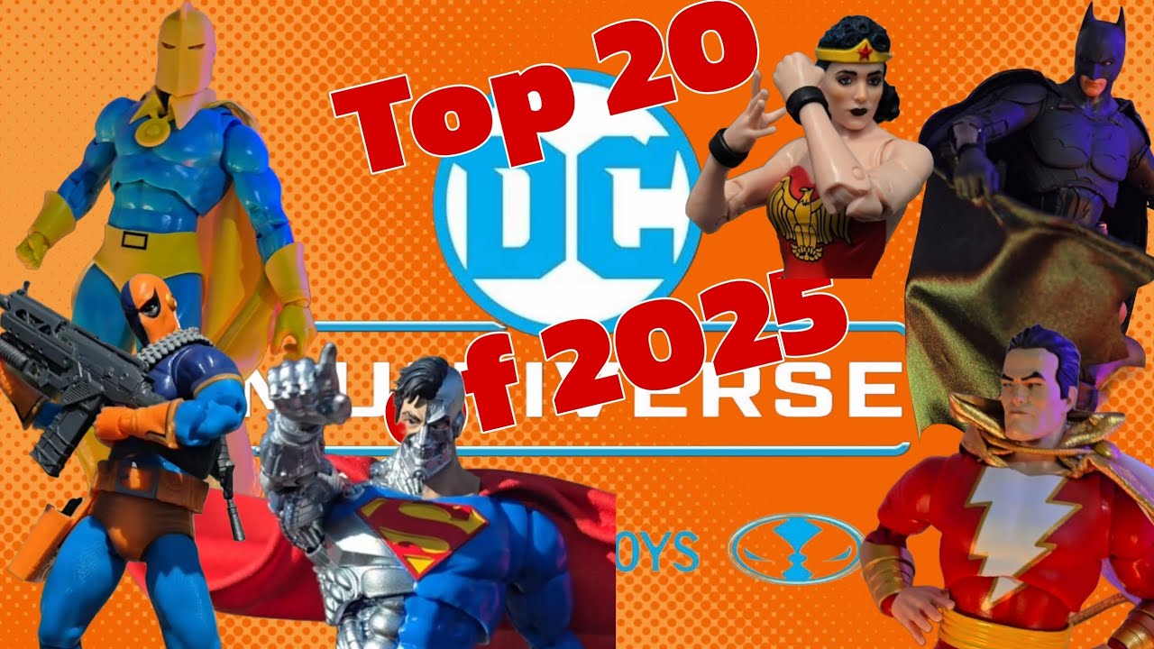 MCFARLANE DC MULTIVERSE: TOP 20 OF 2025