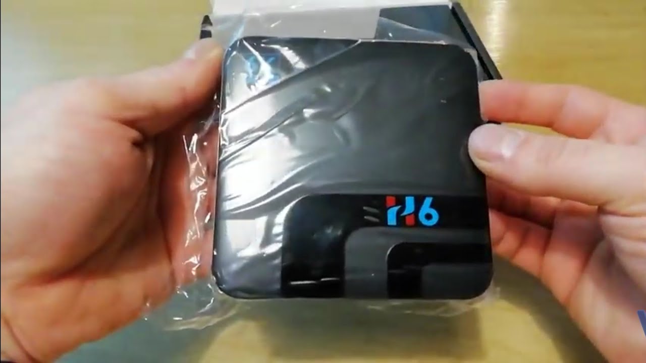 H6 Smart TVBox Android 10 6K Ultra HD 4/32Gb - unboxing