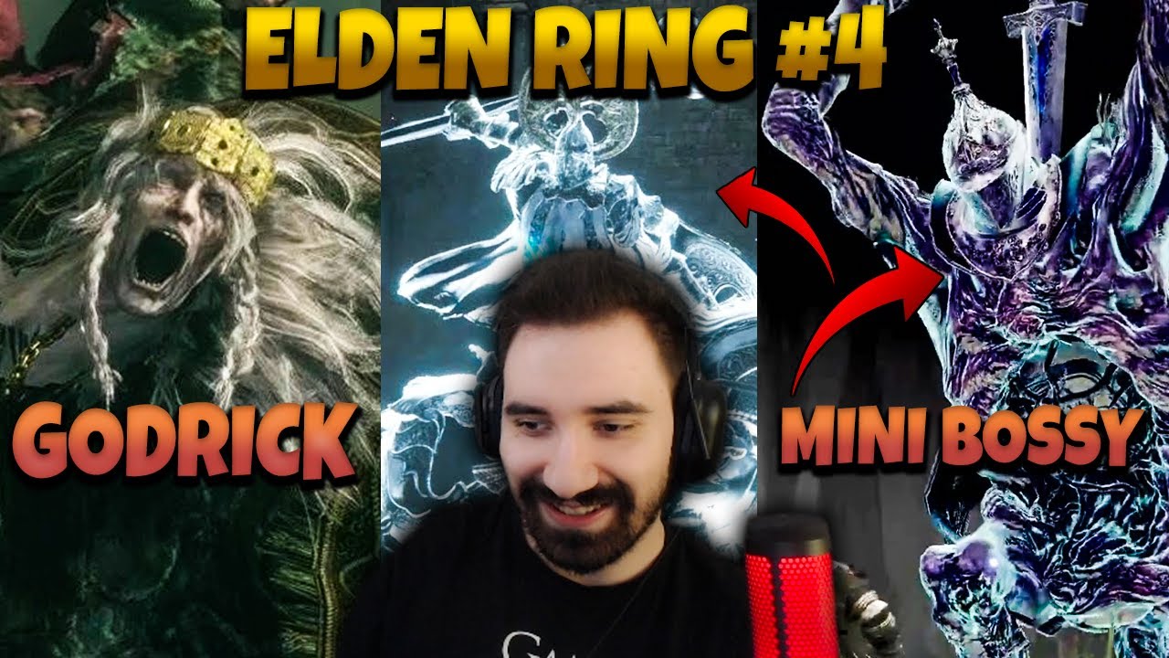 WALKA Z KRÓLEM GODRICKIEM, ZMIANA NA DWIE KATANY, POSZUKIWANIE MINI BOSSÓW | ELDEN RING CAŁY #4