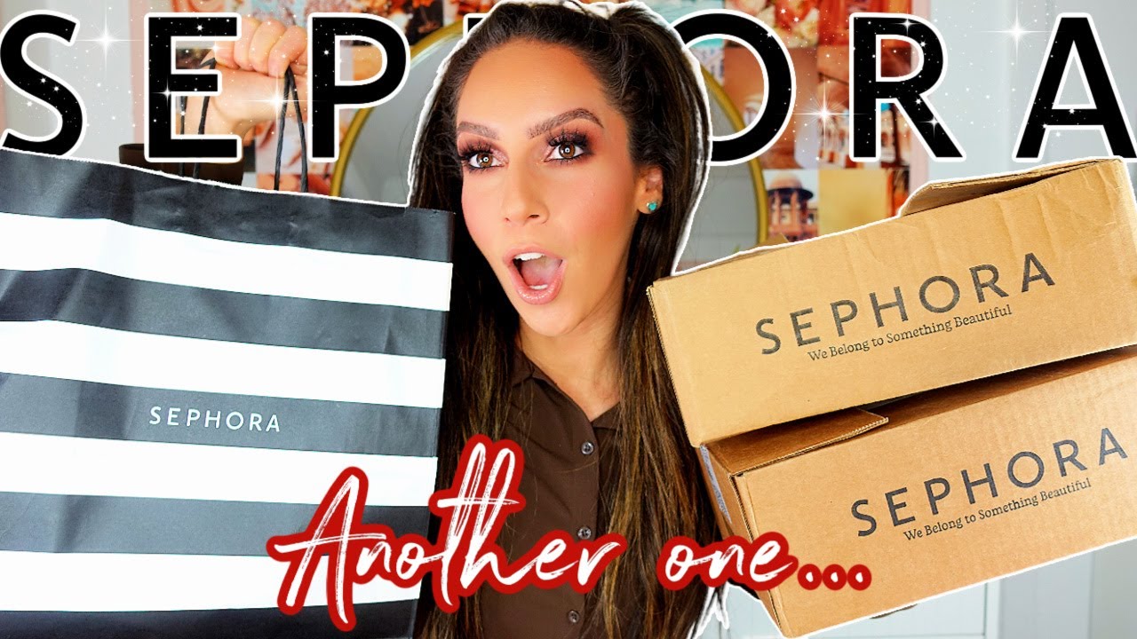 YES, $600 LATER... HUGE SEPHORA VIB SALE HAUL | SPRING 2022 (*IGK HAIR* Demo)