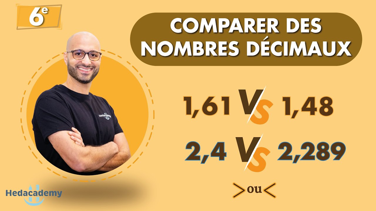 COMPARER DES NOMBRES DÉCIMAUX   4,87 VS 4,78