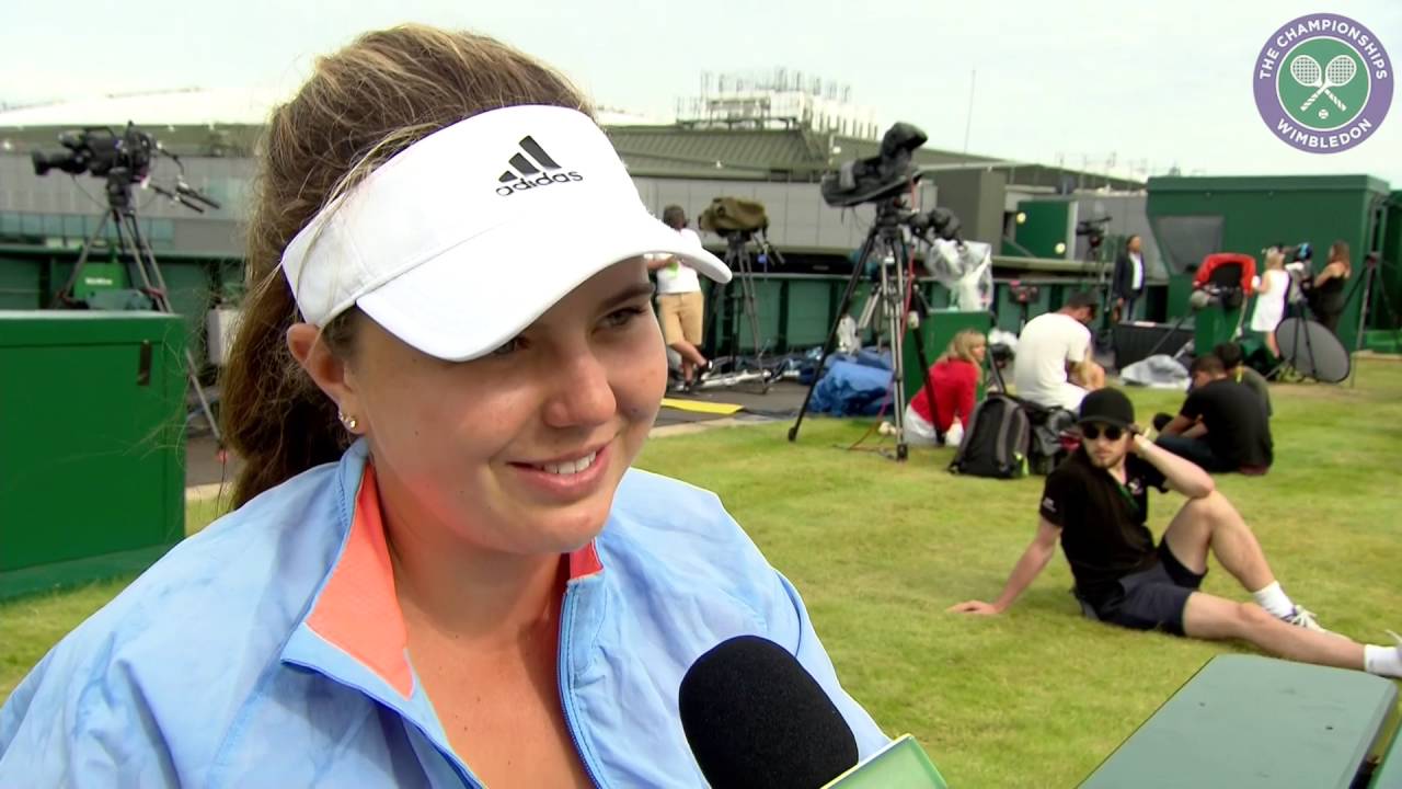 Kayla Day cruises into Junior singles' semi-final