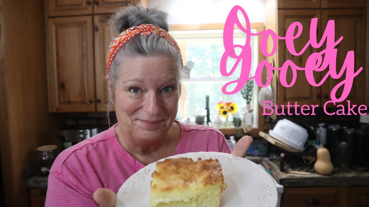 Ooey Gooey Butter Cake - Pt. 1 of Saturday Supper
