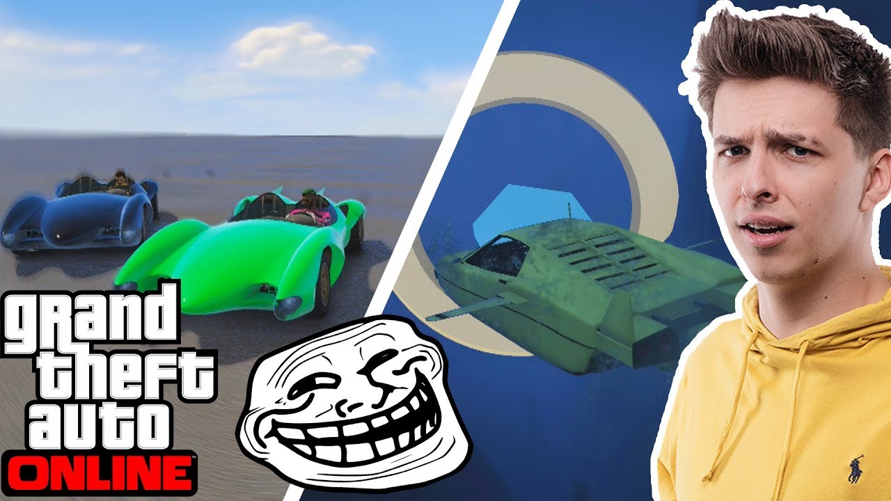 NEJVÍC TROLL MAPA V GTA! w/ Gejmr
