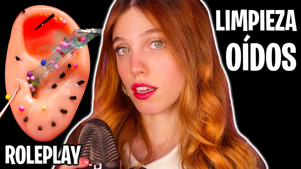ASMR LIMPIEZA DE OÍDOS + EXPRIMIENDO ESPINILLAS 👂🏻 ROLEPLAY EN ESPAÑOL (Te dormirás)