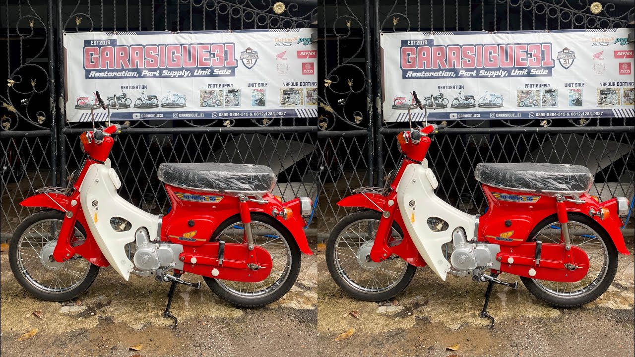 Продается Honda C70 1979 года выпуска, оригинальный номерной знак D, полная реставрация.
