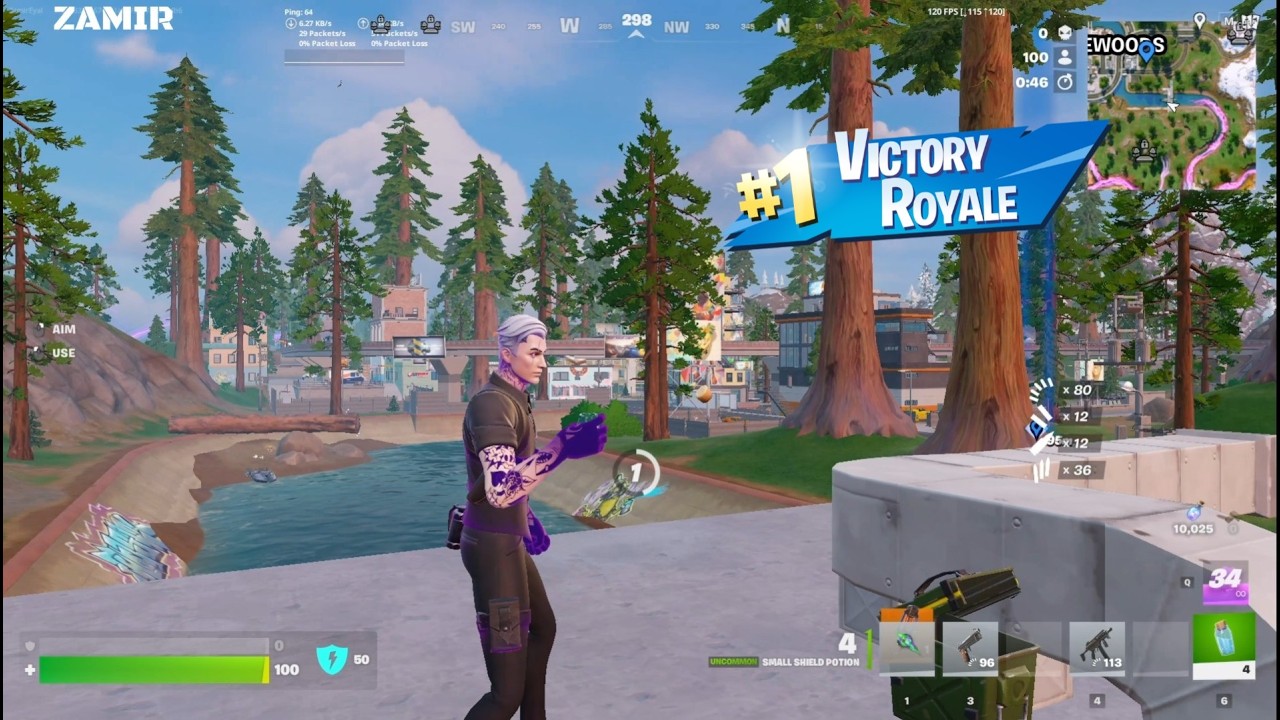 Fortnite SHADOW MIDAS Skin Victory Royale Chapter 7 Season 3