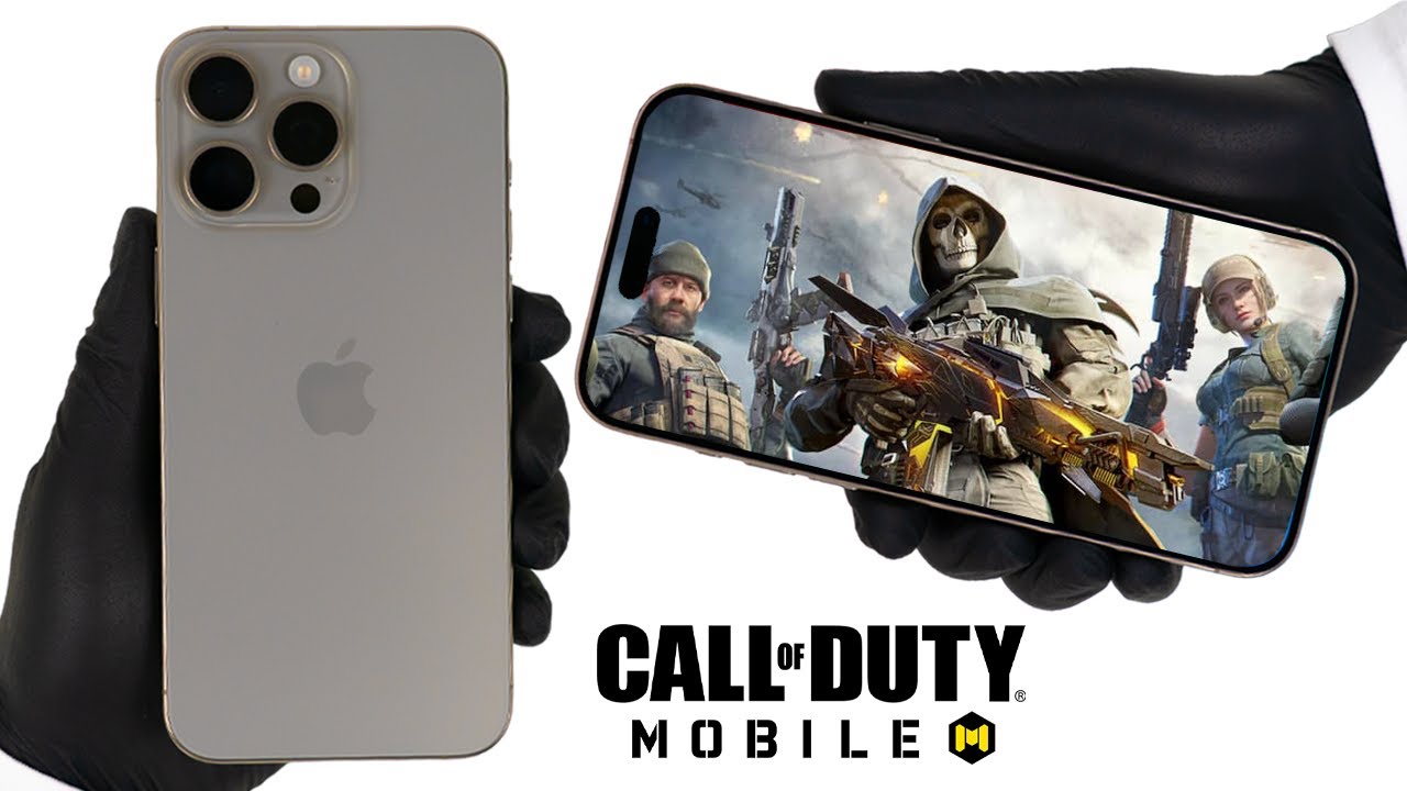 Apple iPhone 15 Pro Max Call of Duty Mobile Battle Royale Gameplay Test Max Settings