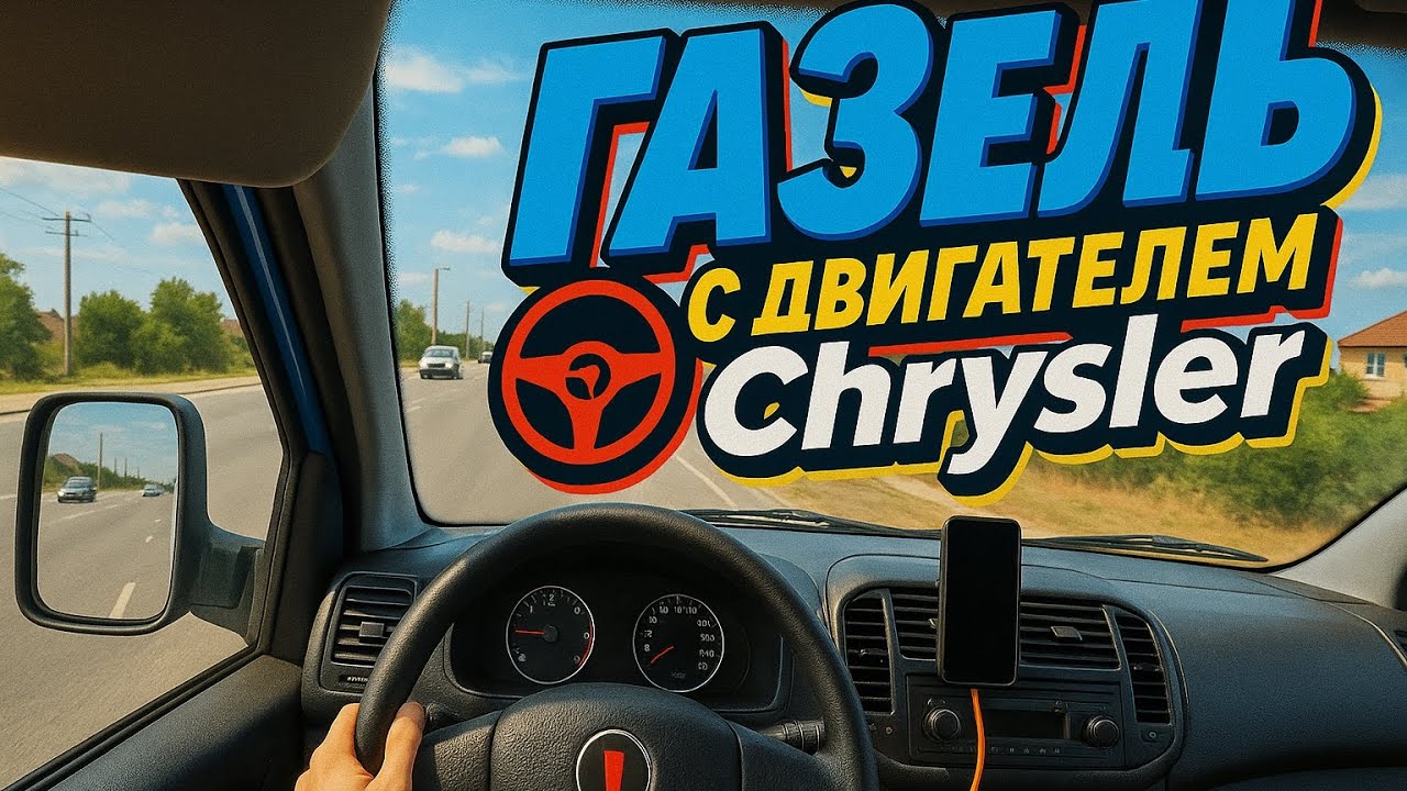 ГАЗель с Крайслер (Chrysler) мотором от первого лица. Сравнение с ощущениями от ЗМЗ 405 и проблемы