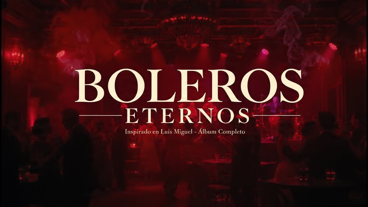 BOLEROS ETERNOS | Boleros Românticos Inspirados em Luis Miguel | Álbum Completo