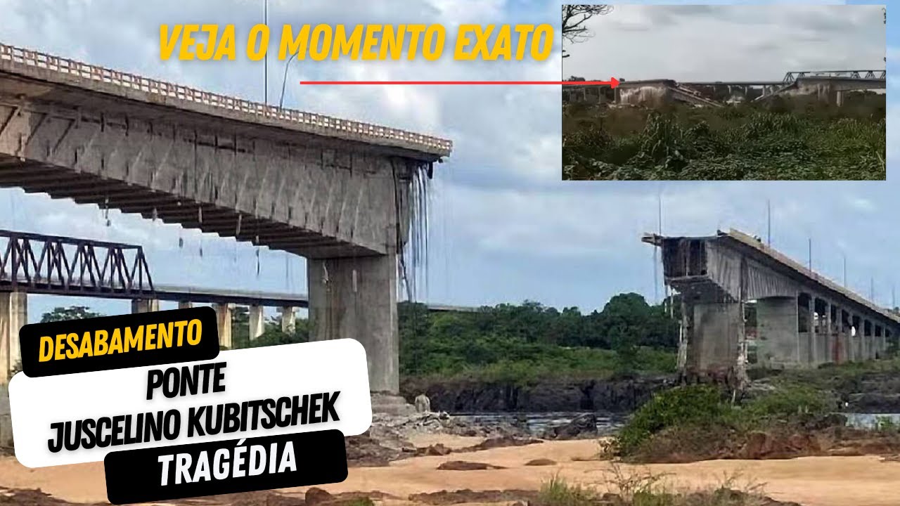 Causas do DESABAMENTO da Ponte Juscelino Kubitschek de Oliveira