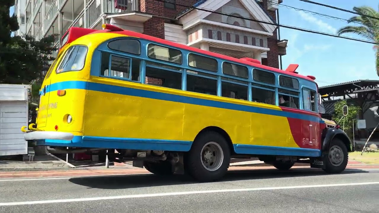 ボンネットバス試乗会まとめ　福山自動車時計博物館