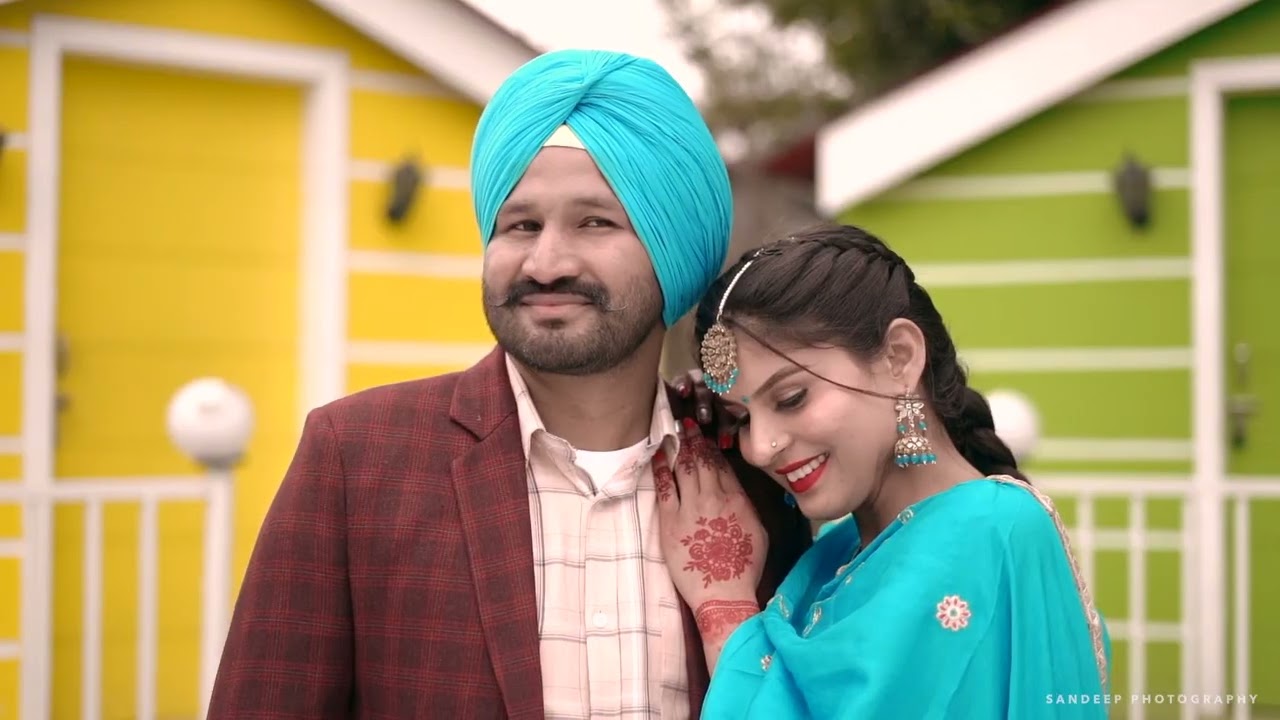 Gurdhian singh & Sukhveer kaur Baat pre-wedding shoot Sandeep photography Muktsar 96466-70135