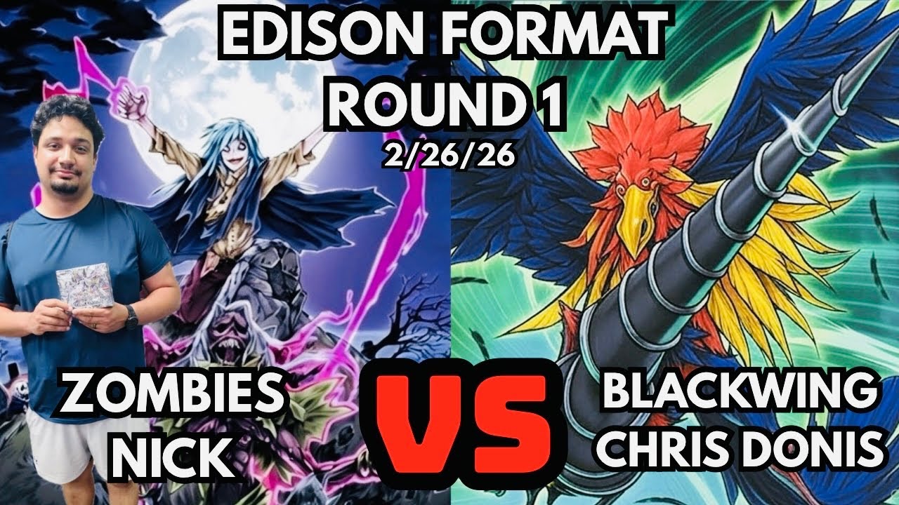 Edison Format Round 1: Zombies Vs Blackwings!