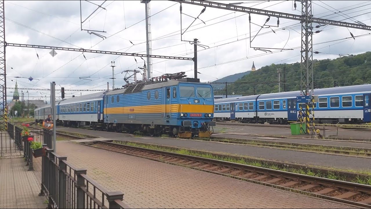 Ústí nad Labem západ - vlaky a hlášení (HIS)