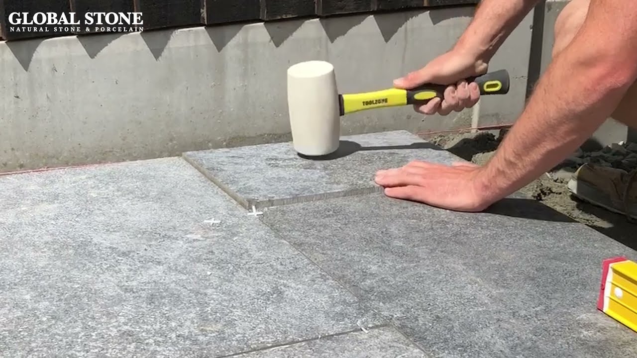 Laying Porcelain Paving On A Mortar Bed Guide