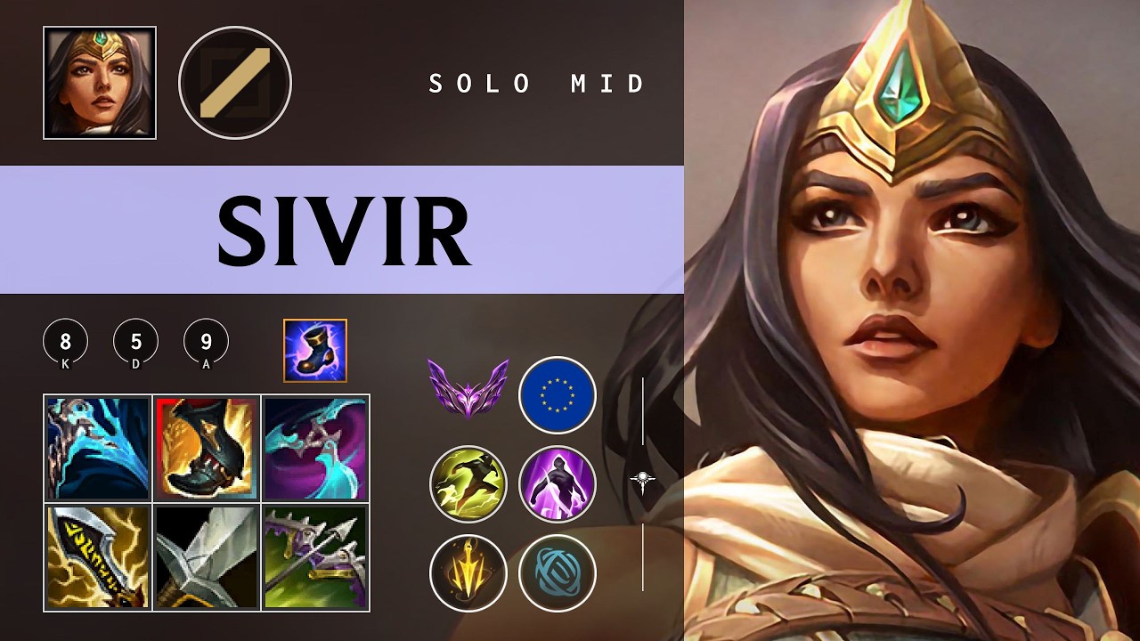 Sivir Mid vs Singed - EUW Master Patch 26.05