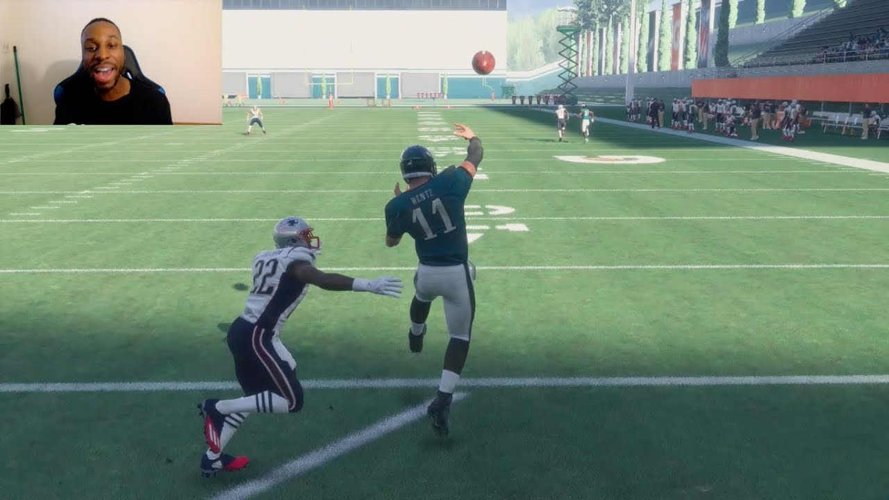 Who Can Throw a 99yd TD Pass First? Tom Brady, Carson Wentz or Nick Foles? Madden Gameplay