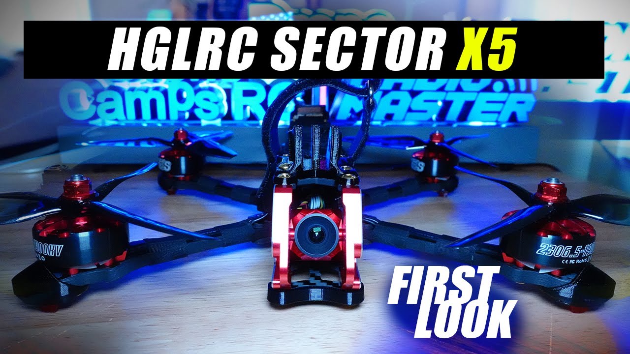 FIRST LOOK - HGLRC SECTOR X5 Fpv Freestyle Drone with GPS