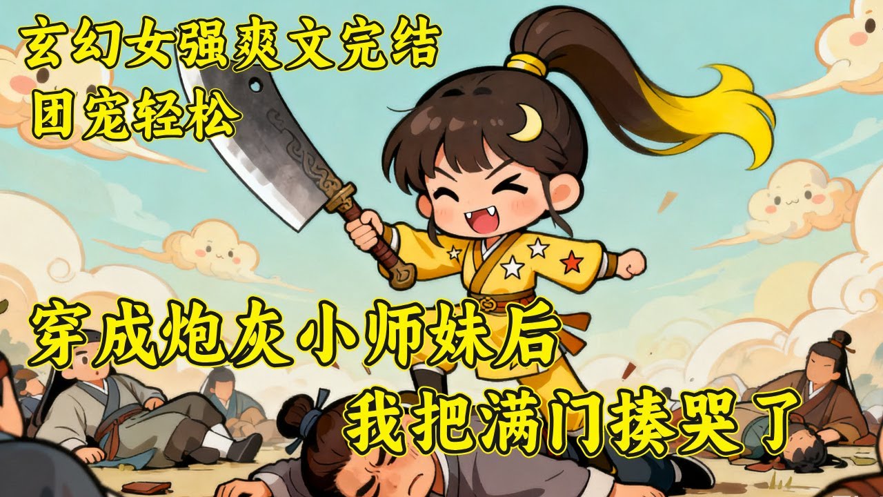 【穿成炮灰小师妹后我把满门揍哭了】（完结）杂灵根 + 奇毒，穿书炮灰凌渺只想躺平！逃离原女主宗门，却撞进全是女主舔狗的师门。看着温柔大师兄当移动丹药库，她终究忍不住，浅浅拯救一下这个靠谱师门～