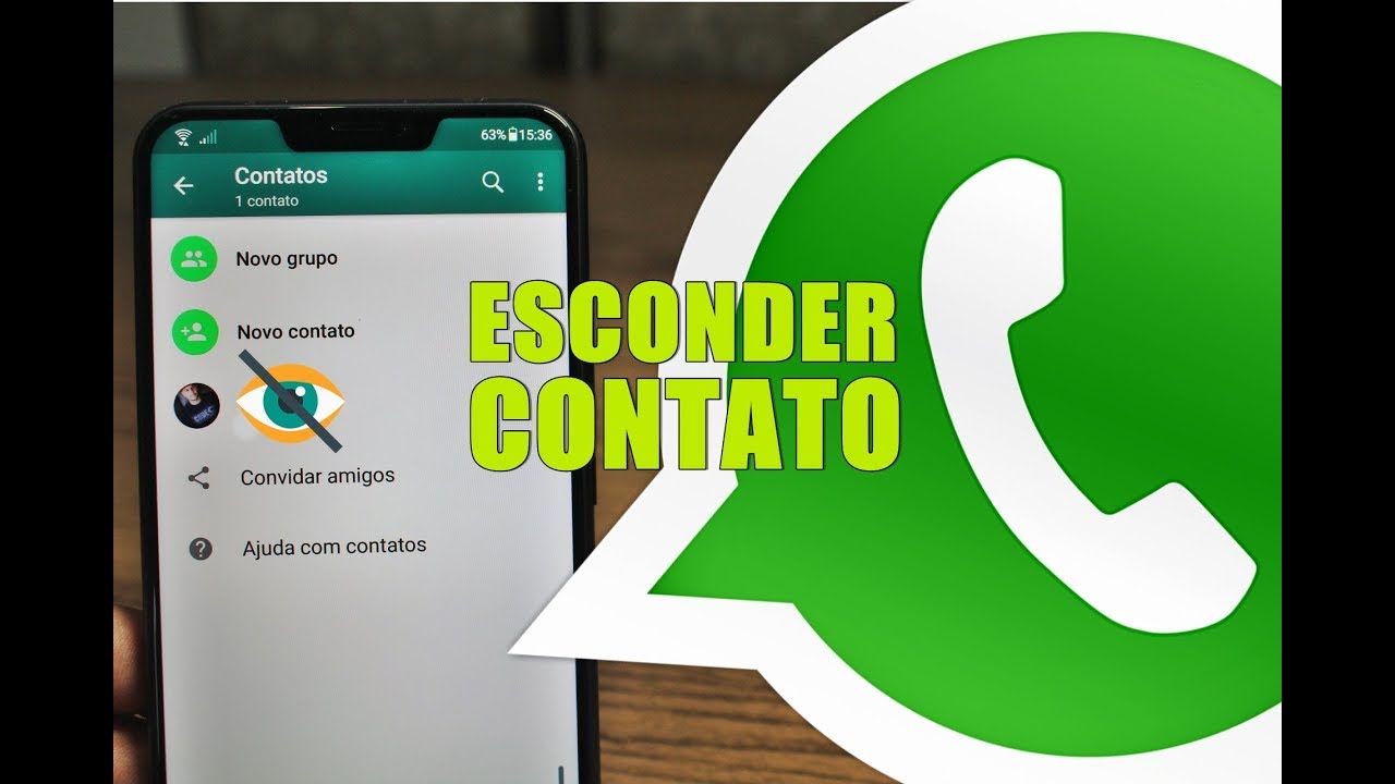 TRUQUE! Como ESCONDER (OCULTAR) um CONTATO do WhatsApp [Sem instalar nada]
