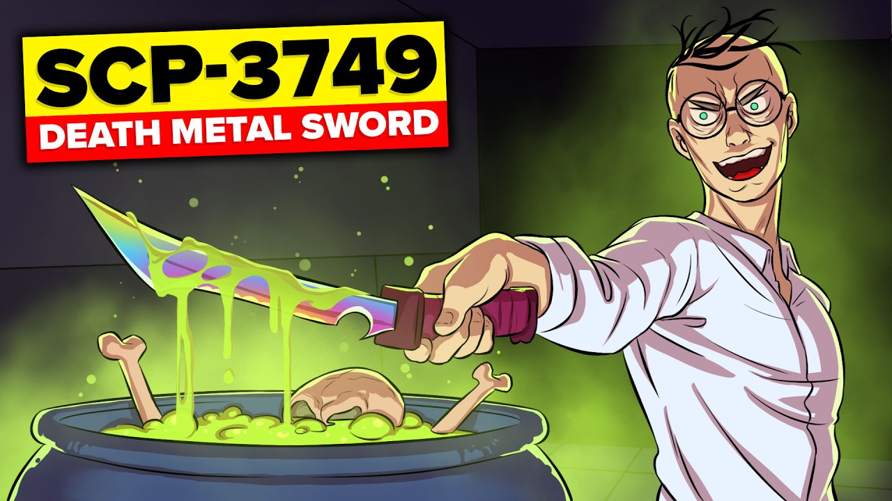 SCP-3749 Apocalyptic Death Metal Sword