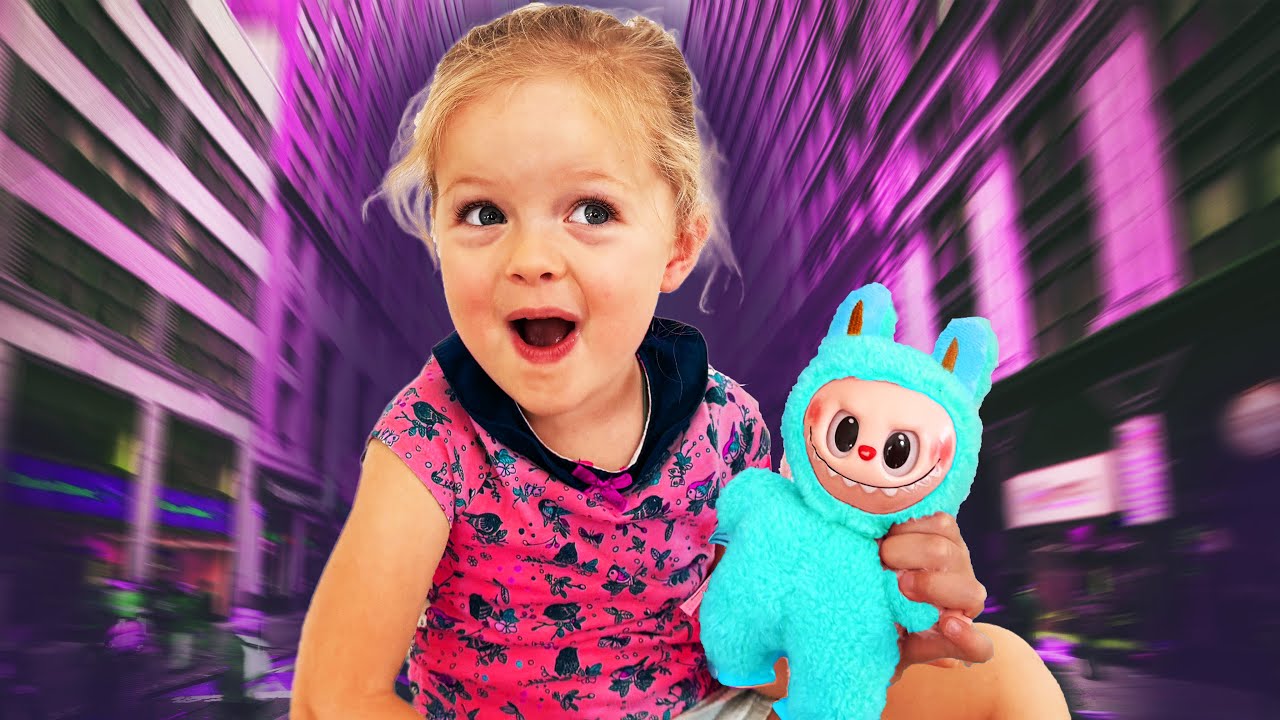 В погоне за Лабубу по Нью-Йорку! 🧸 Неудача в Pop Mart с Labubu и безумие с автоматом!