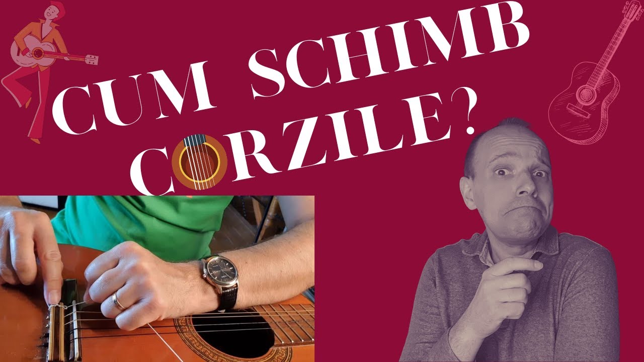 Cum schimb corzile la chitara? | Tutorial