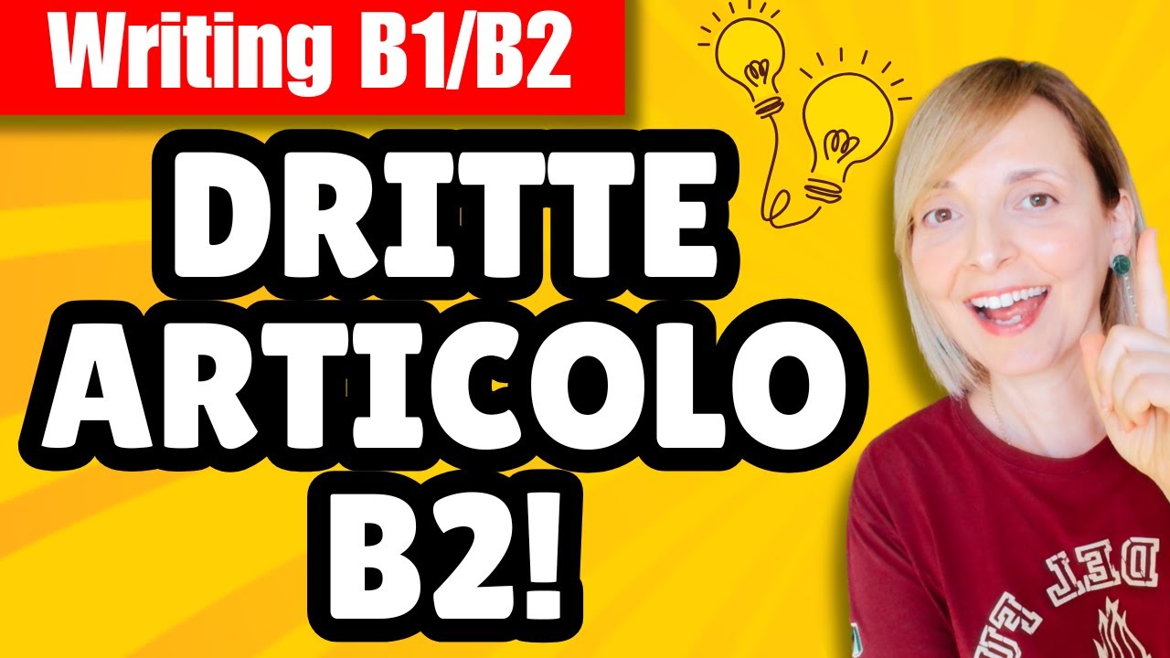 Scrivi l'Articolo Perfetto per Cambridge B1/B2! Consigli Facili e Veloci per Brillare ✨