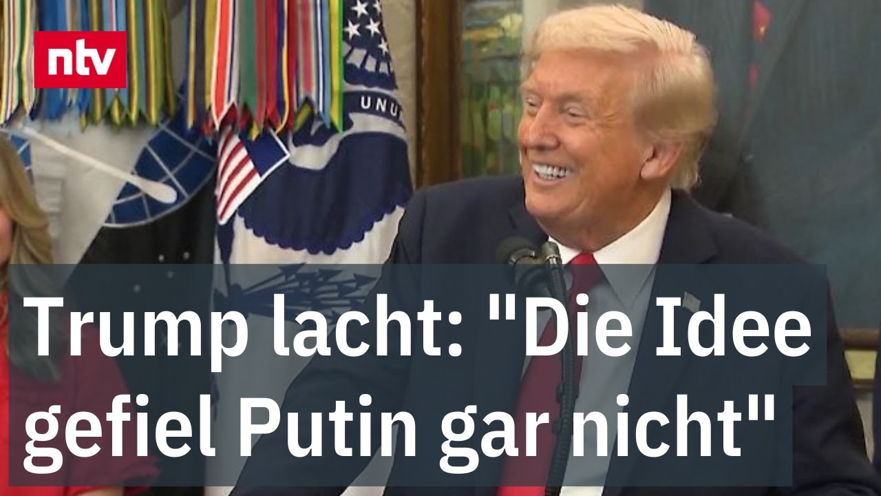 Trump lacht: 