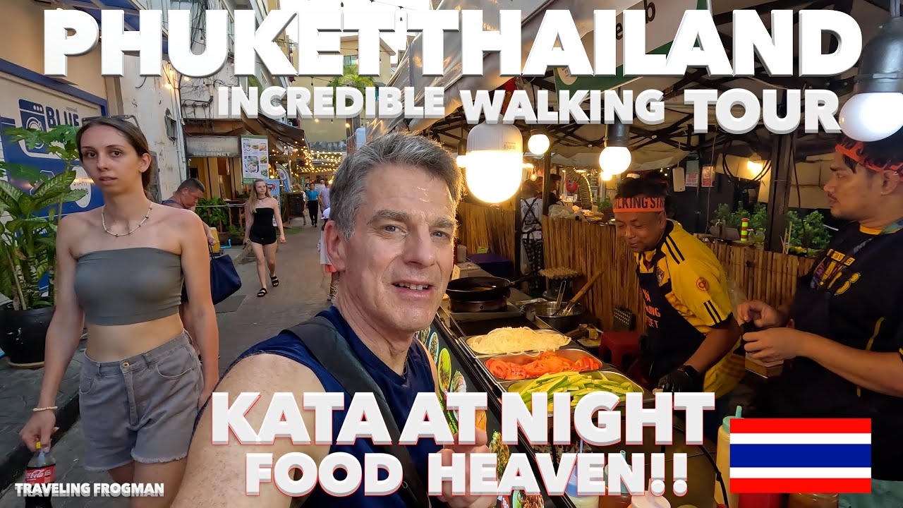 Explore Food Heaven At Kata Walking Market And MORE On An Evening Tour In Phuket, Thailand!