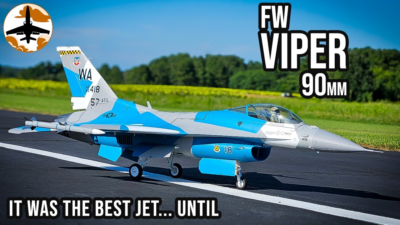 The BEST F-16... CRASHES in the WORST Way(s) - Freewing F-16 90mm v2 1 Year Review