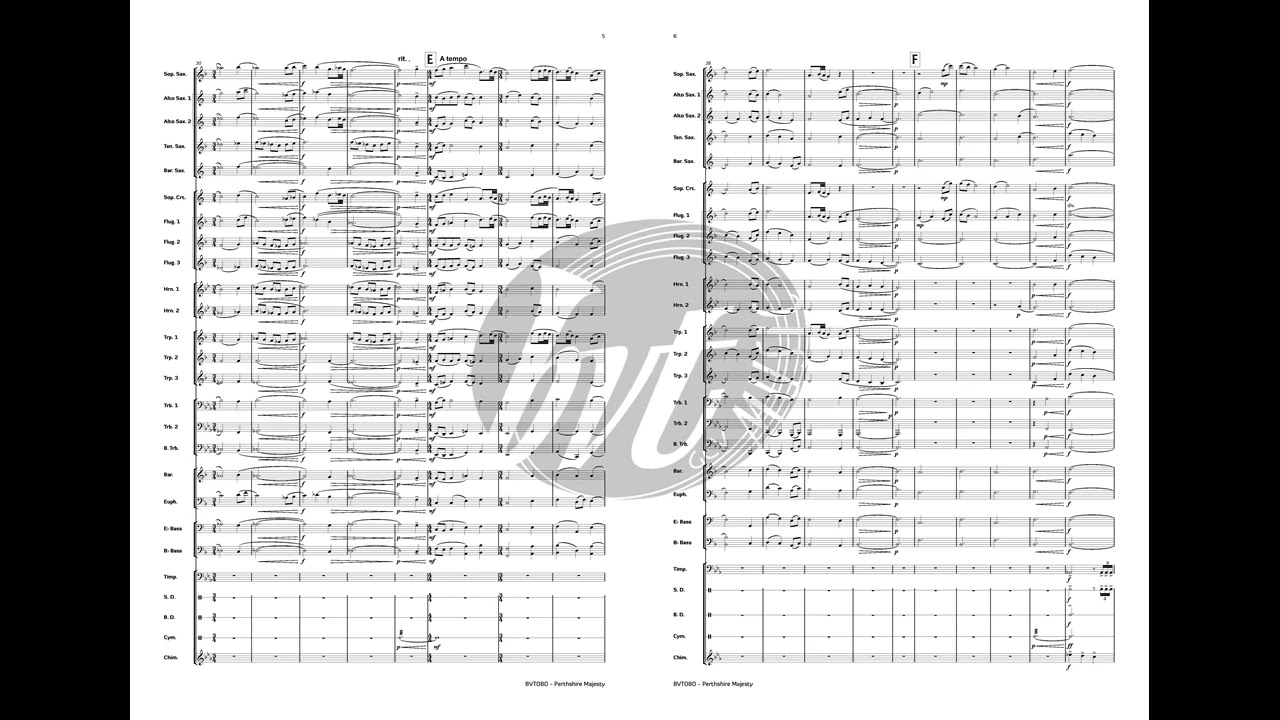 Perthshire Majesty - Samuel Hazo - arr. Kevin Van Giel