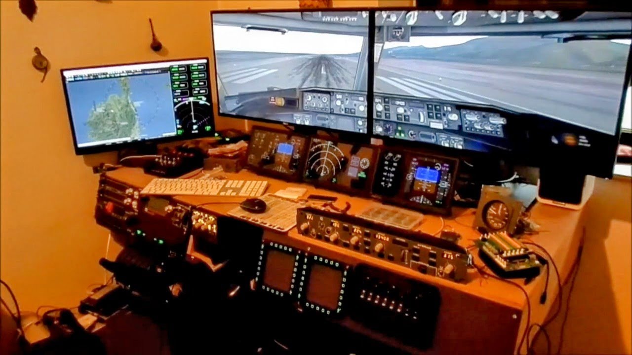 Un HOMECOCKPIT sur XPLANE 11