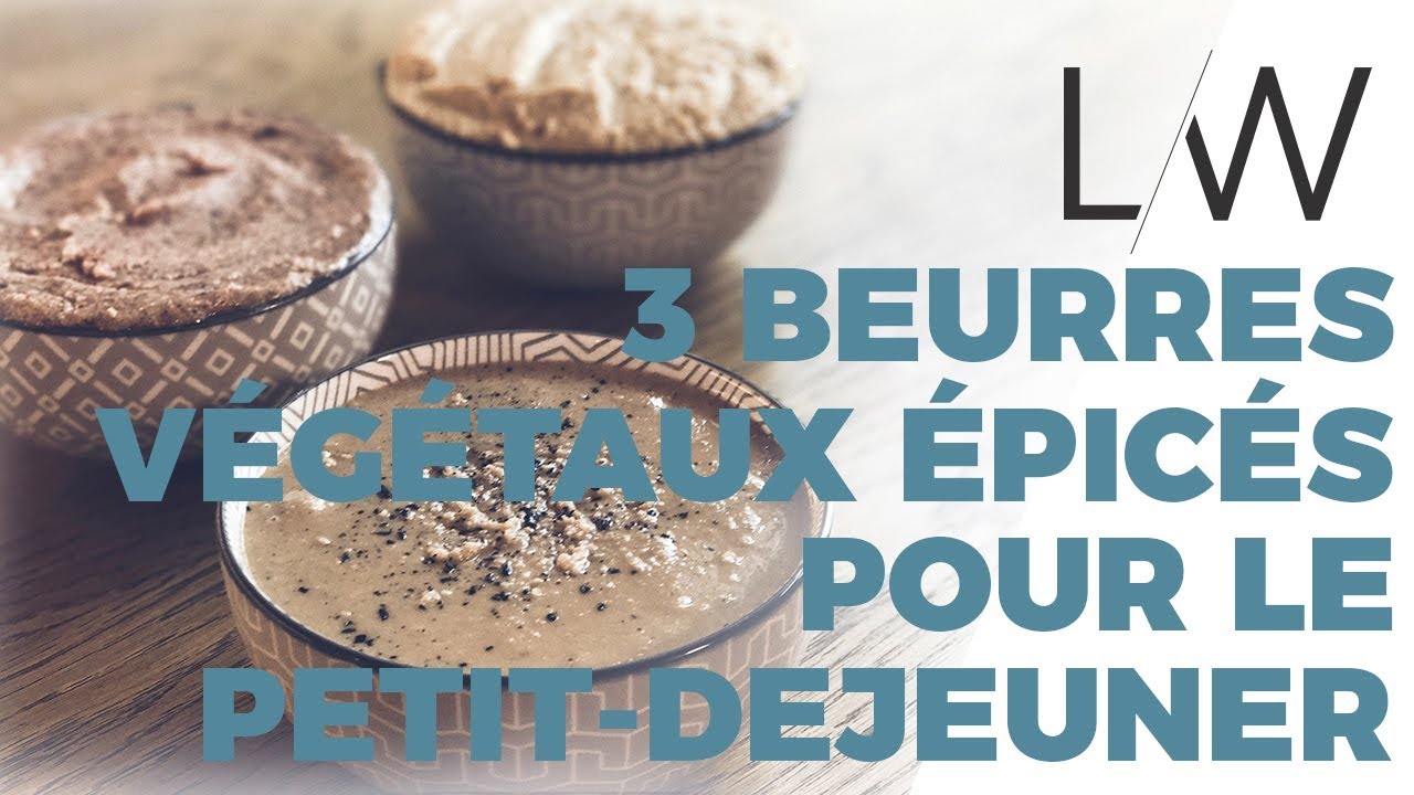 3 recettes maison de beurres végétaux épicés