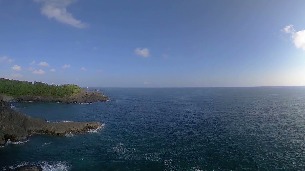 8k Aerial 360 VR - 제주 주상절리 항공 8k 360 VR #vr #360 #제주도 #제주여행 #제주 #gopro #360vr