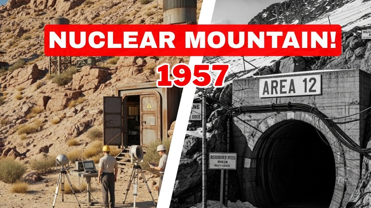 [1957] The Secret of Area 12: America&rsquo;s Hidden Nuclear Mountain Revealed!