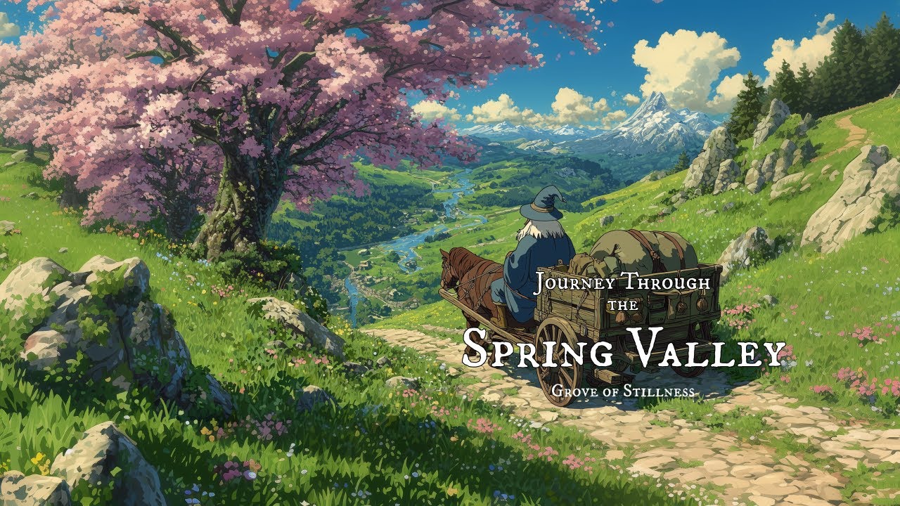 Fantasy Medieval Music for Focus & Calm | Journey Through the Spring Valley