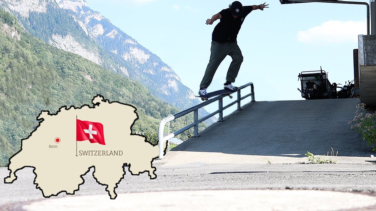 SKATING THE SWISS ALPS| Hop King Switzerland Tour part 4