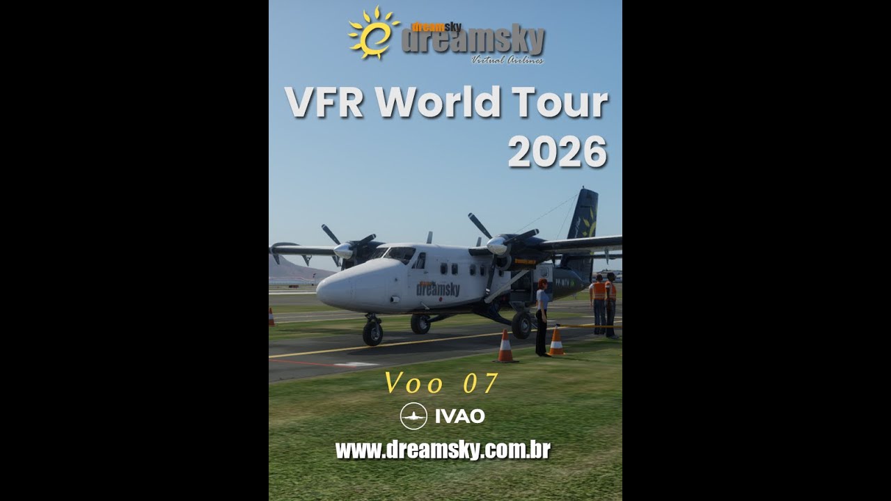 ✈️ TOUR MUNDIAL IVAO | Missão 7: Tumeremo (SVTM) ➡️ Georgetown (SYCJ) | DHC-6 Twin Otter | Dreamsky
