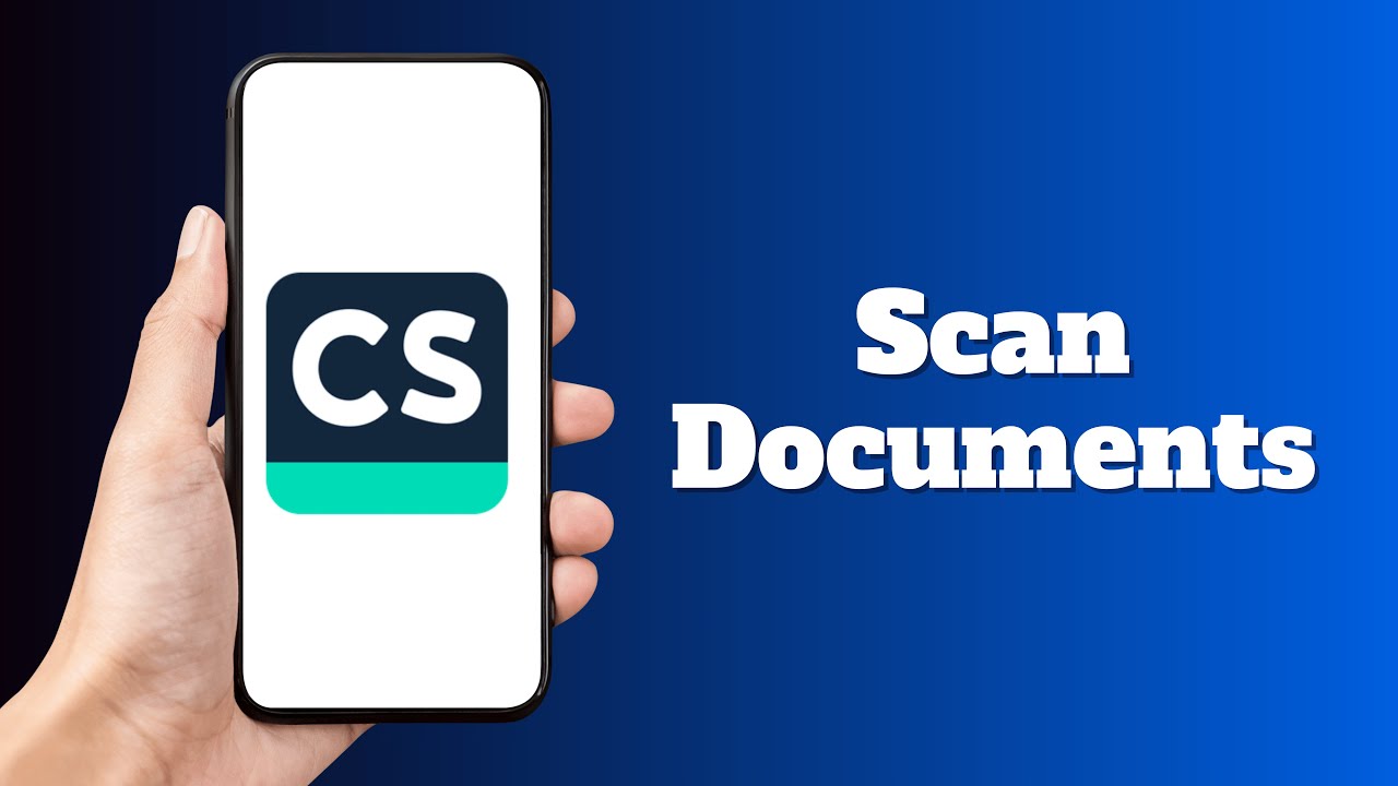 How to Use CamScanner to Scan Documents