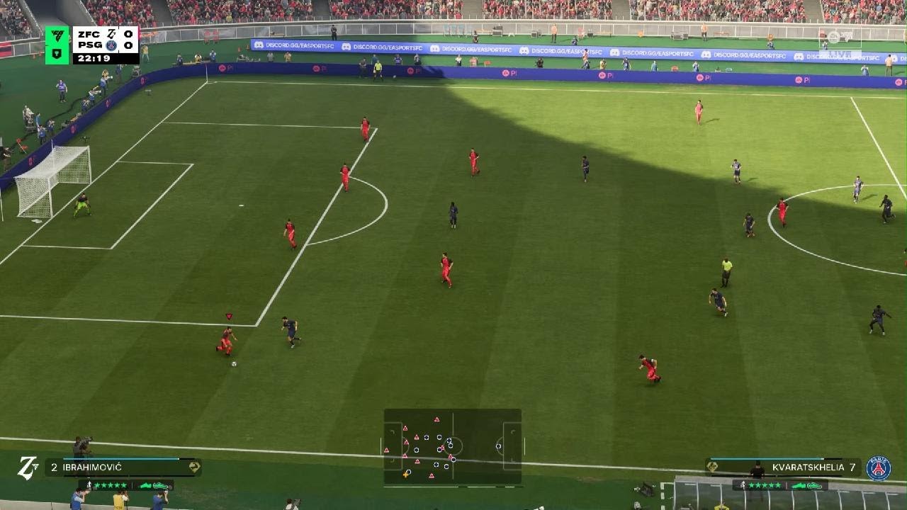 EA SPORTS FC مباراة زلاتان وباريس سان جيرمان 