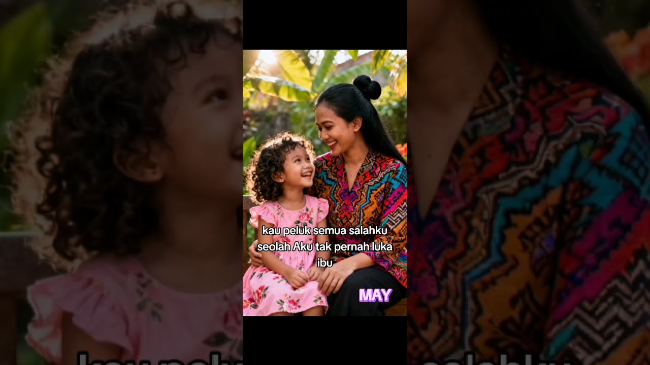 😘IBU AKU RINDU🥰Lirik May|Lagu melow memeluk waktu di thn 2026😍🧕