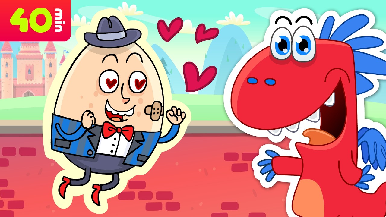 Humpty Dumpty po polsku ❤️ piosenki dla dzieci ZESTAW Smoka Edzia - TELEDYSKI DLA DZIECI