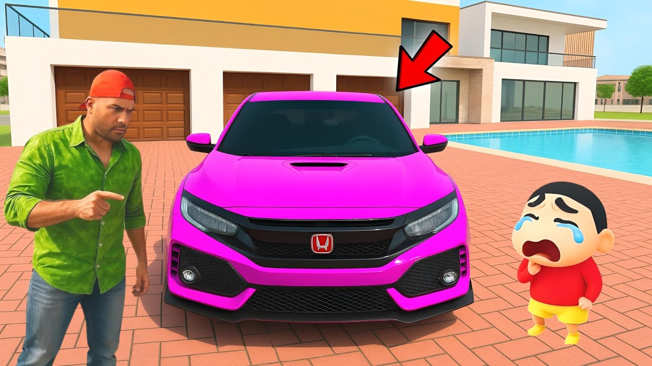 🤩 Jack & Shinchan Purchase Supercar in Indian Theft Auto Simulator 💥😱