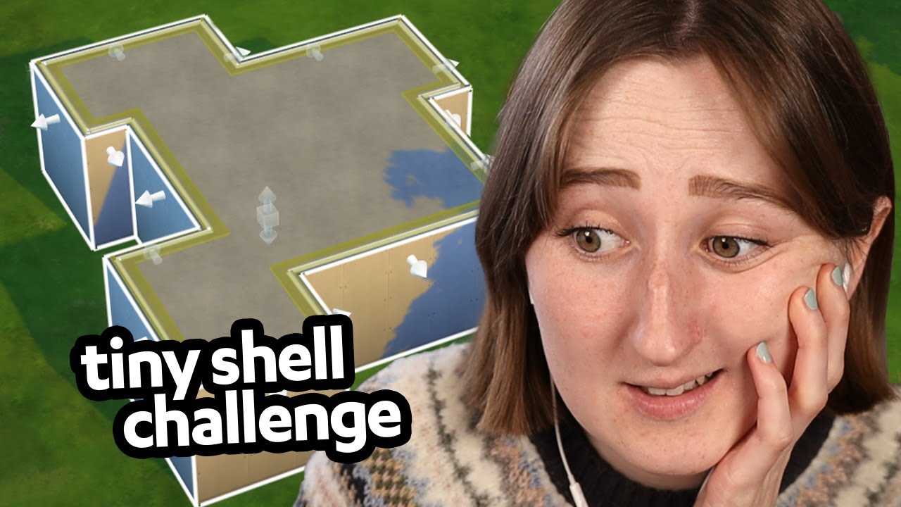 making a TINY shell challenge in the sims! (Streamed 2/20/25)