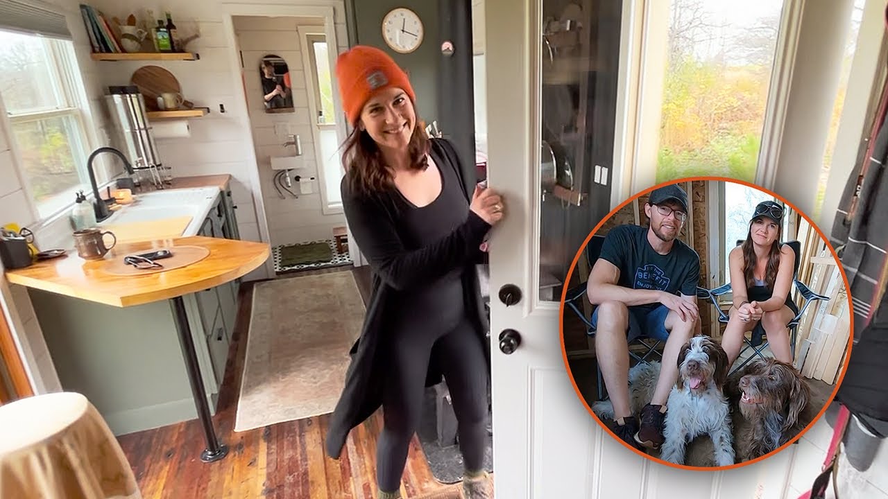 Tiny Off Grid Cabin Build Start to Finish Recap - Short Version