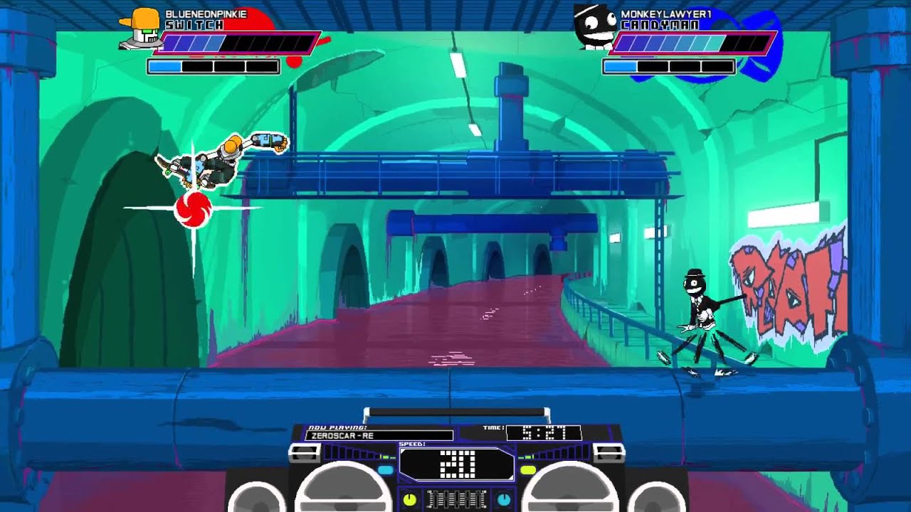 The Match of 1 Million Ball Speed (Lethal League)